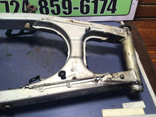 Load image into Gallery viewer, 1987 83-87 Honda XL600R XL 600R Nice OEM SWINGARM SWING-ARM passenger foot pegs