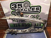 Load image into Gallery viewer, 1987 83-87 Honda XL600R XL 600R Nice OEM SWINGARM SWING-ARM passenger foot pegs