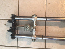 Load image into Gallery viewer, 1987 Honda XL600 R OEM Showa Front Forks Right Left Suspension Dampers triple