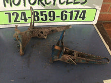 Load image into Gallery viewer, 1985 - 1988 Suzuki Lt230s Oem Foot Peg Mounts foot pegs