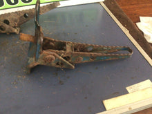 Load image into Gallery viewer, 1985 - 1988 Suzuki Lt230s Oem Foot Peg Mounts foot pegs