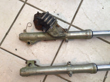 Load image into Gallery viewer, 1981-1983 Yamaha XV750 Virago Front Forks Fork Tubes Set Front End Triple Tree
