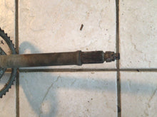 Load image into Gallery viewer, 1985 Honda Atc 110 Rear Axle Shaft Assembly atc110 nuts nut sprocket