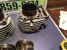 Load image into Gallery viewer, 1981 YAMAHA VIRAGO 750 FRONT and REAR CYLINDER JUG Pistons Cylinders