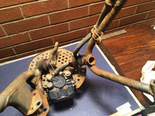 Load image into Gallery viewer, 1991 HONDA TRX250X FRONT LEFT LOWER UPPER CONTROL A ARMS KNUCKLE HUB Caliper