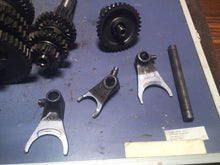 Load image into Gallery viewer, 1987-1992 Honda Trx250x Oem Transmission tranny gears shift forks