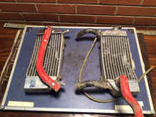 Load image into Gallery viewer, 06-09 2008 CRF250R CRF 250R OEM Radiator Set Right Left Cooling Reservoir Fill A
