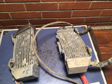 Load image into Gallery viewer, 06-09 2008 CRF250R CRF 250R OEM Radiator Set Right Left Cooling Reservoir Fill A