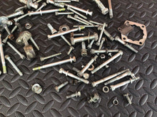 Load image into Gallery viewer, 1993 Harley Davidson Sportster 883 misc chassis and motor hardware bolts