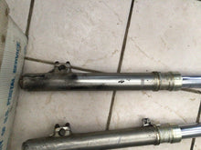 Load image into Gallery viewer, USED OEM 1989 89 KAWASAKI KX250 KX 250 front forks