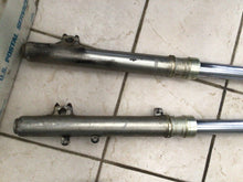 Load image into Gallery viewer, USED OEM 1989 89 KAWASAKI KX250 KX 250 front forks