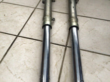 Load image into Gallery viewer, USED OEM 1989 89 KAWASAKI KX250 KX 250 front forks