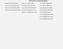 Load image into Gallery viewer, Primary Drive Rear Steel Sprocket 49 Tooth Silver For SUZUKI RMZ450 2005-2022