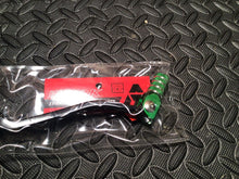 Load image into Gallery viewer, Tusk Green Shift Pedal 2006-2015 Kawasaki KX450F KX 450F Folding Shifter Lever