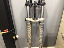 Load image into Gallery viewer, 1991 90-99 Suzuki DR350SE DR 350 Front Fork  Damper Tube Triple Tree Axle DR350