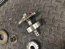 Load image into Gallery viewer, 1991 91 SUZUKI DR350 DR 350 CRANK DRIVE BALANCER GEAR counter balance gears RH
