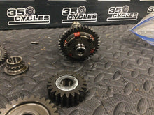 Load image into Gallery viewer, 1991 91 SUZUKI DR350 DR 350 CRANK DRIVE BALANCER GEAR counter balance gears RH