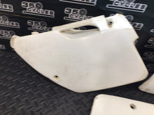Load image into Gallery viewer, 1997 Kawasaki KX125 KX 125 OEM Left Right Side Plastic Panel Cover Number Plate