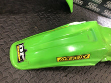 Load image into Gallery viewer, 1998 94-98 KX125 KX250 FRONT REAR FENDER MUDFLAP PLASTIC GRAPHICS 35023-1362