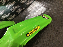 Load image into Gallery viewer, 1998 94-98 KX125 KX250 FRONT REAR FENDER MUDFLAP PLASTIC GRAPHICS 35023-1362