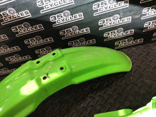 Load image into Gallery viewer, 1998 94-98 KX125 KX250 FRONT REAR FENDER MUDFLAP PLASTIC GRAPHICS 35023-1362