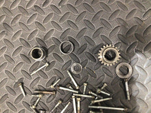 Load image into Gallery viewer, ✅  1997 - 2001 Kawasaki OEM KX 125 misc engine hardware bolts crank gear nut