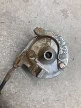 Load image into Gallery viewer, 1997 KTM 50 SX PRO SR OEM FRONT BRAKE BACKING PLATE HUB 45009030000