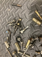 Load image into Gallery viewer, 1997 KTM 50 SR misc chassis engine hardware bolts nuts etc misc