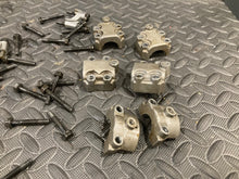 Load image into Gallery viewer, 1992-1995 Yamaha XJ600 XJ600S Seca II 600 cyan caps retainers cyl head bolts