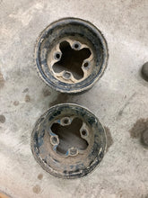 Load image into Gallery viewer, 1987-1999 Yamaha Warrior Yfm350 Rear Rim Wheel Set Pair 9X8.5At