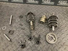 Load image into Gallery viewer, 2007 05-12 KTM 250 XCF Transmission Set Gearbox Main Counter Shaft Shift Forks