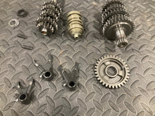 Load image into Gallery viewer, 2007 05-12 KTM 250 XCF Transmission Set Gearbox Main Counter Shaft Shift Forks
