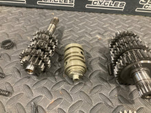 Load image into Gallery viewer, 2007 05-12 KTM 250 XCF Transmission Set Gearbox Main Counter Shaft Shift Forks