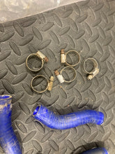 Load image into Gallery viewer, Blue Silicone Radiator Hose for 2007-2010 KTM 250SXF 250XCF 250 SX-F XC-F