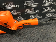 Load image into Gallery viewer, GENTLY USED - TESTED Black & Decker 16-Inch Electric Hedge Trimmer Corded