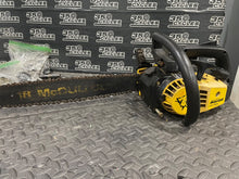 Load image into Gallery viewer, McCulloch Maccat 38cc 2.3ci whole saw needs carb cleaned! chainsaw mac cat