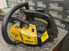 Load image into Gallery viewer, McCulloch Maccat 38cc 2.3ci whole saw needs carb cleaned! chainsaw mac cat