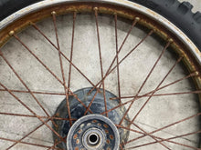 Load image into Gallery viewer, 85-13 HONDA XR 100 CRF 100 XR 100R CRF 100F OEM FRONT WHEEL FRONT RIM RUSTY