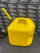Load image into Gallery viewer, 5 GAL GALLON PLASTIC DIESEL FUEL CAN EASY POUR  JUG SPOUT