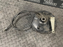 Load image into Gallery viewer, 1980 Yamaha XT 500 Enduro 500 OEM GOOD! Rear Brake Drum Lever Arm Plate Hub