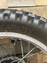 Load image into Gallery viewer, 1980 Yamaha XT500 XT 500 Rear Wheel Tire Rim Hub Assembly 1E6-25311-00-98