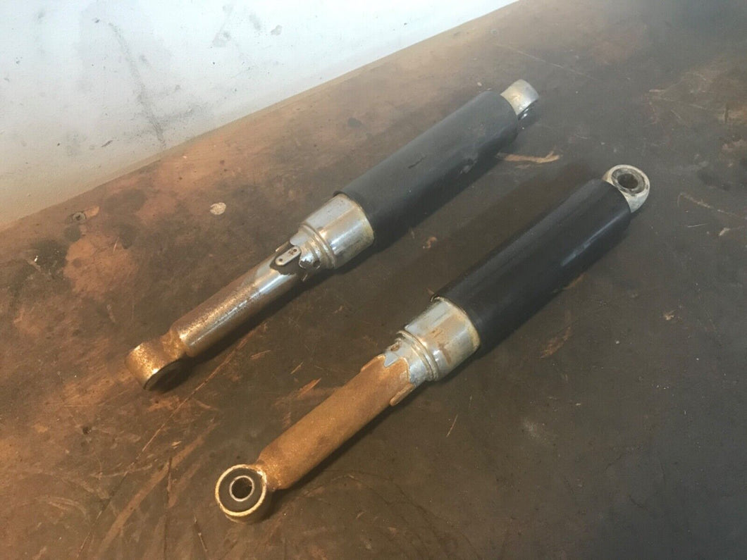 Rear shocks pulled from a 1980 Indian AMi 50cc