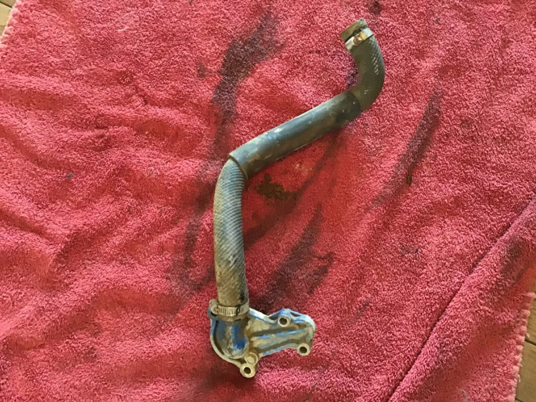1986 Suzuki RM250 OEM Water Pump Cover Rad Hose