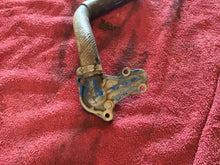 Load image into Gallery viewer, 1986 Suzuki RM250 OEM Water Pump Cover Rad Hose
