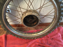 Load image into Gallery viewer, 1975 Yamaha DT175 Front Wheel with tire

