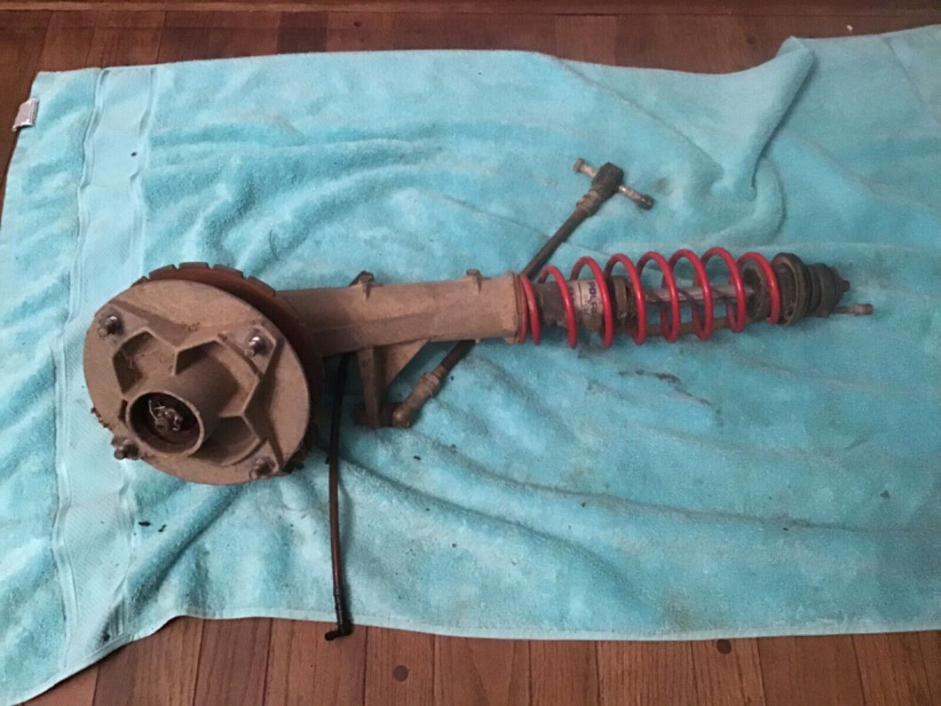 Polaris Trail Blazer front strut front brake caliper tie rod assembly