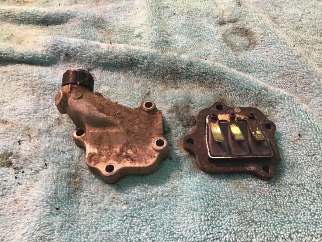 1999 YAMAHA PW80 OEM intake manifold reeds  RBB1