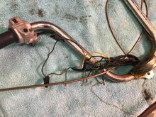 Load image into Gallery viewer, 1978 Honda Express handle bars with wires and switches
