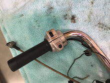 Load image into Gallery viewer, 1978 Honda Express handle bars with wires and switches

