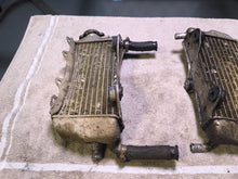 Load image into Gallery viewer, 2002 Yamaha WR250F  Radiators no leaks
